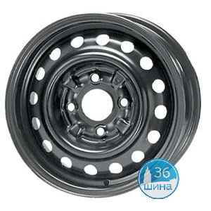 Диски 5.5J14 ET45 D57.1 Trebl VW (4x100) Black, арт.53A45D Россия