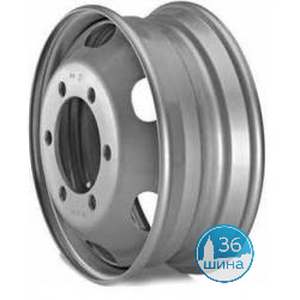 Диски 6.00x17.5 ET114 D161 Asterro Тягач (6x205) Silver, M18 арт. 1702G Китай