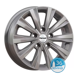 Диски 6.0J15 ET40 D57.1 Carwel Амур 248 (Polo 6) (5x100) SB, арт.113073 Россия, (КР)