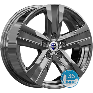 Диски 7.0J16 ET38 D56.6 КиК Висмут (КС1009) (5x105) Кварц Россия
