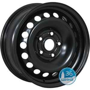 Диски 6.0J15 ET38 D57.1 Trebl VW / Skoda (5x100) Black, арт.64H38D-P Россия